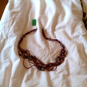 Beaded necklace 23"